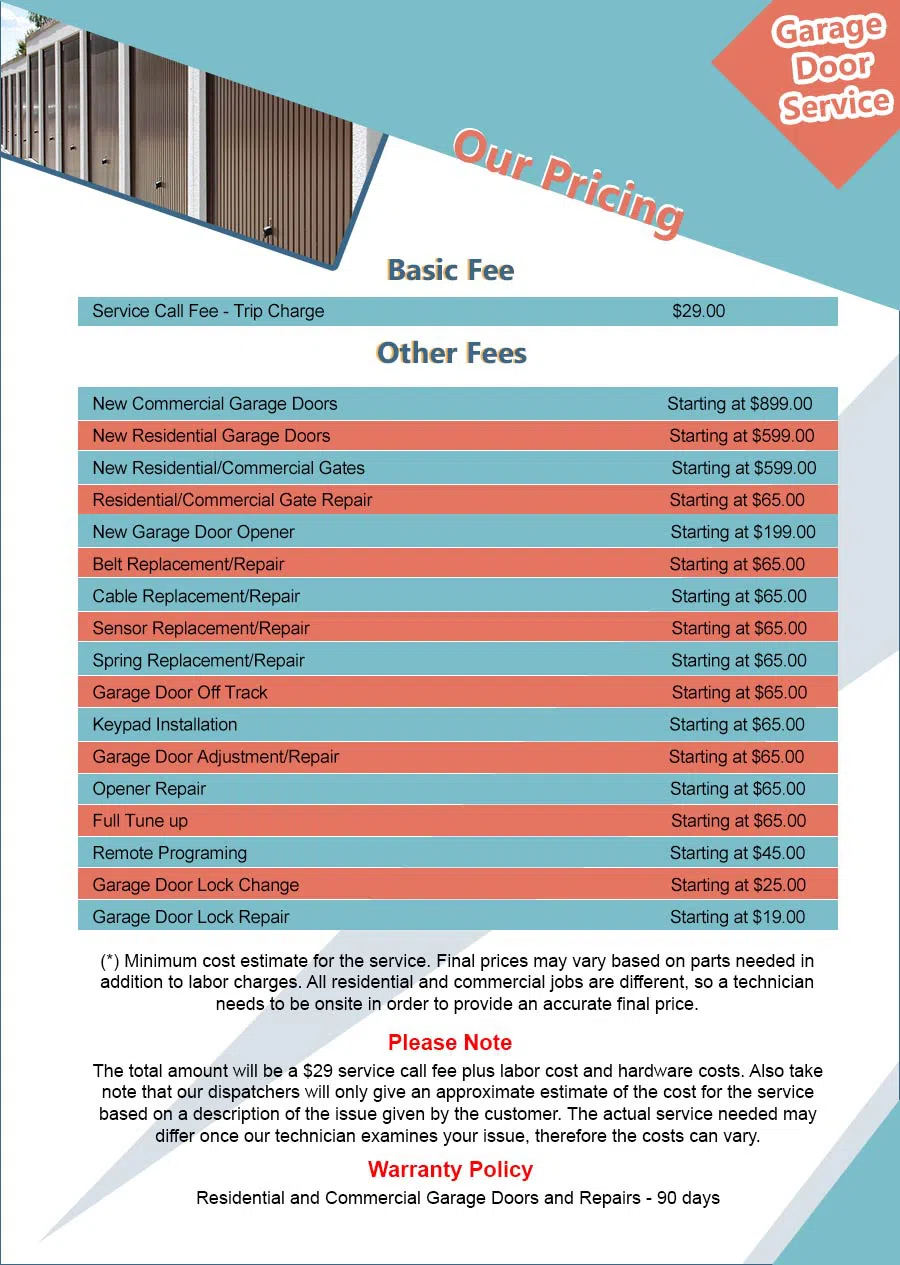 Golden Garage Door Repair Service Morristown, NJ 201-426-6915